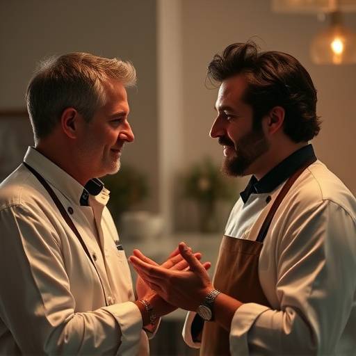 Une interview avec un chef décorateur expliquant son processus créatif.